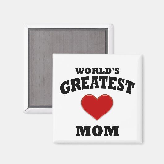 世界一の母 マグネット (正面/裏面)