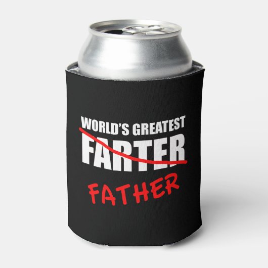 世界一の父おもしろいの日 缶クーラー (缶正面)