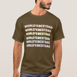 世界一の父さんTシャツ Tシャツ