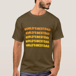 世界一の父さんTシャツ Tシャツ