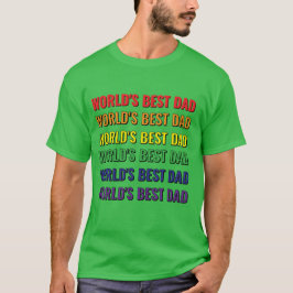 世界一の父さんTシャツ Tシャツ