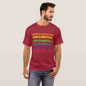 世界一の父さんTシャツ Tシャツ (正面フル)
