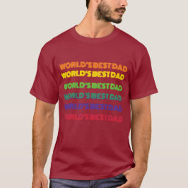 世界一の父さんTシャツ Tシャツ