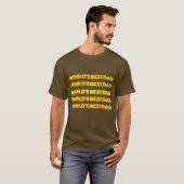 世界一の父さんTシャツ Tシャツ (正面フル)