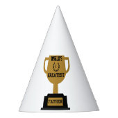 世界一の父の日のパーティー帽子 パーティーハット (正面)