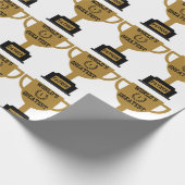 世界一の父の日ラッピング紙 ラッピングペーパー (角)