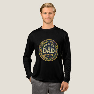 世界一の父 ヴィンテージバッジ 父の日Tシャツ トライブレンドTシャツ