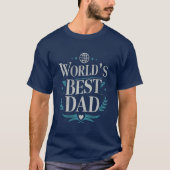 世界一の父 Tシャツ (正面)