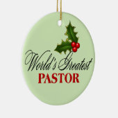 世界一の牧師 セラミックオーナメント (右)