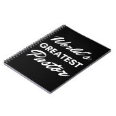 世界一の牧師 ノートブック (左側)