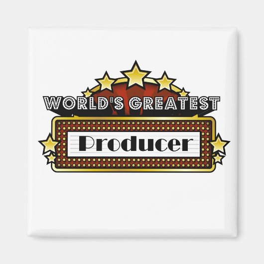 世界一の生産者 マグネット (正面)