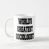 世界一の社会学者 コーヒーマグカップ (左)