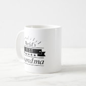 世界一の祖母 コーヒーマグカップ (正面左)