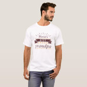 世界一の祖父 Tシャツ (正面フル)