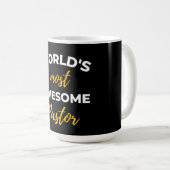 世界一の素晴らし牧師 コーヒーマグカップ (正面右)