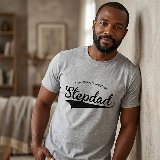 世界一の義理のお父さんTシャツ Tシャツ
