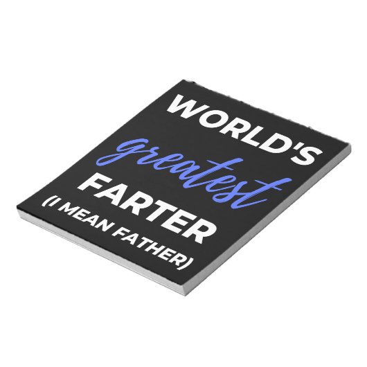 世界一の老いぼれ ノートパッド (回転)