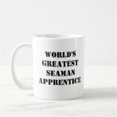 「世界一の船員見習い」 Mug コーヒーマグカップ (左)