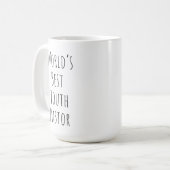 世界一の若者牧師 コーヒーマグカップ (正面左)