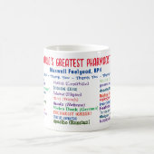 世界一の薬剤師に感謝 コーヒーマグカップ (中央)