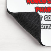 世界一の薬剤師のジョーク マウスパッド (コーナー)