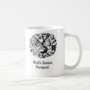 世界一の薬剤師マグカップ コーヒーマグカップ