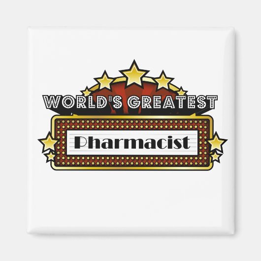 世界一の薬剤師 マグネット (正面)