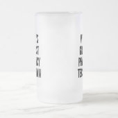 世界一の薬局技術者 フロストグラスビールジョッキ (中央)