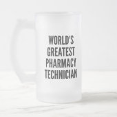 世界一の薬局技術者 フロストグラスビールジョッキ (左)