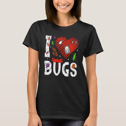 世界一の虫捕り 昆虫愛好家 昆虫学者 Tシャツ (正面)