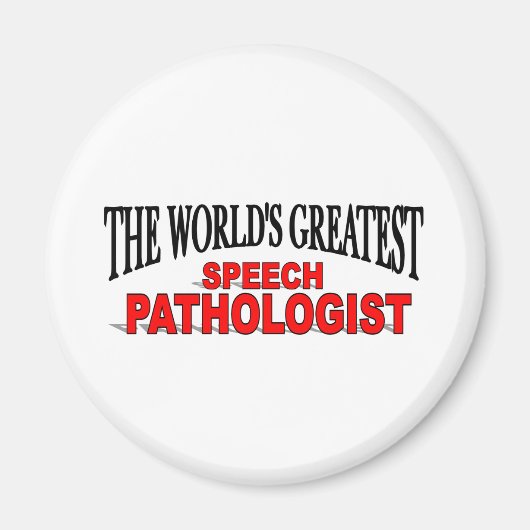 世界一の言語病理学者 マグネット (正面)