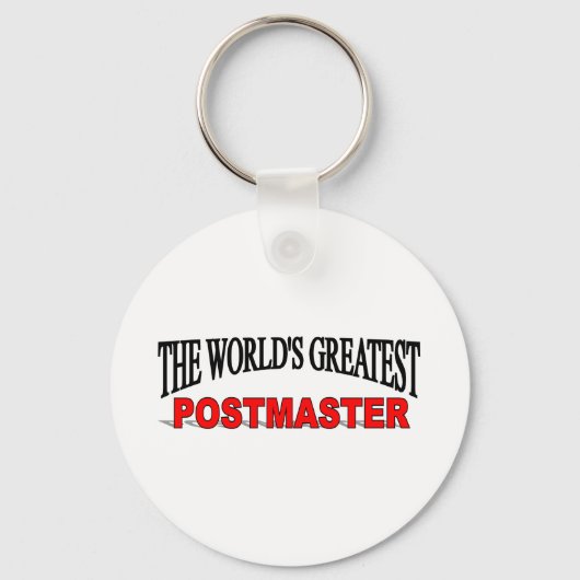 世界一の郵便局長 キーホルダー (正面)