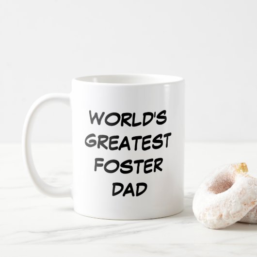 「世界一の里親パパ」 Mug コーヒーマグカップ (ドーナツ)