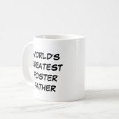 「世界一の里親」マグカップ コーヒーマグカップ (正面左)