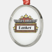 世界一の銀行家 メタルオーナメント (左)