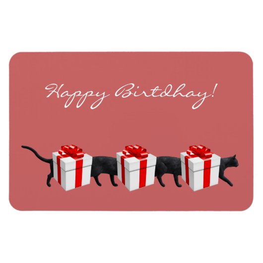 世界一の長寿記録猫 マグネット (横)