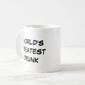 「世界一の飲マグカップ」 コーヒーマグカップ (正面左)