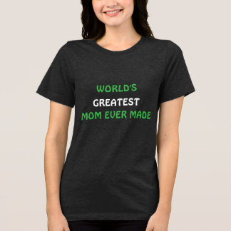世界一のTシャツを手がけた母 トライブレンドＴシャツ