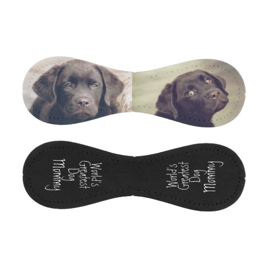 世界一パーソナライズされたの犬ママ母の日 野球ボール (パネル)