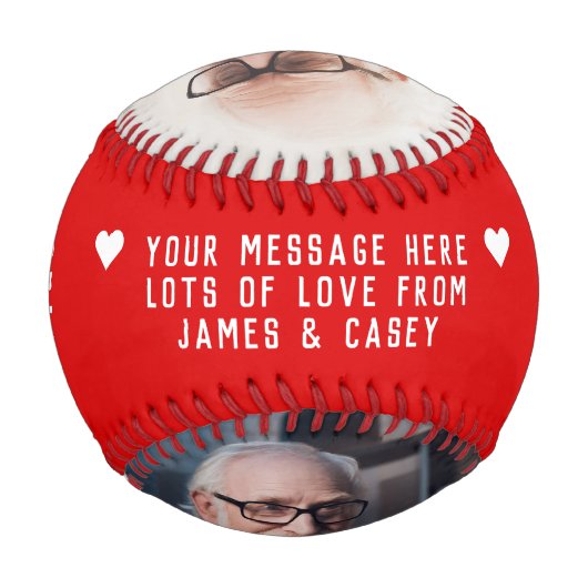 世界一モダンのグランドパ2写真野球 野球ボール (裏面)