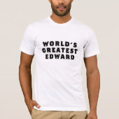 世界一偉大なエドワードTシャツ Tシャツ (正面)