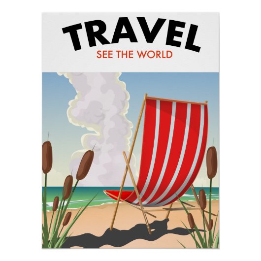 世界一周の旅 ポスター (正面)