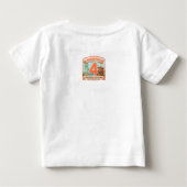 世界一周の4か月 ベビーTシャツ (裏面)