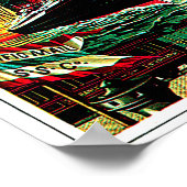 世界一周航海ヴィンテージ旅行 ポスター (角)