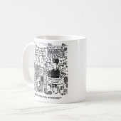 世界一周航海 - ヨットマン コーヒーマグカップ (正面左)