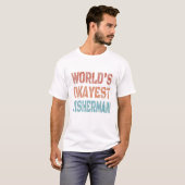 世界一普通の釣り人 Tシャツ (正面フル)