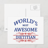 世界一栄養素晴らし士 ポストカード (正面/裏面)