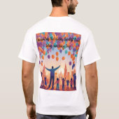 世界一祝のパパ Tシャツ (裏面)