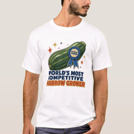 世界一競争力のあるズッキーニ栽培者 Tシャツ