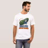 世界一競争力のあるズッキーニ栽培者 Tシャツ (正面フル)